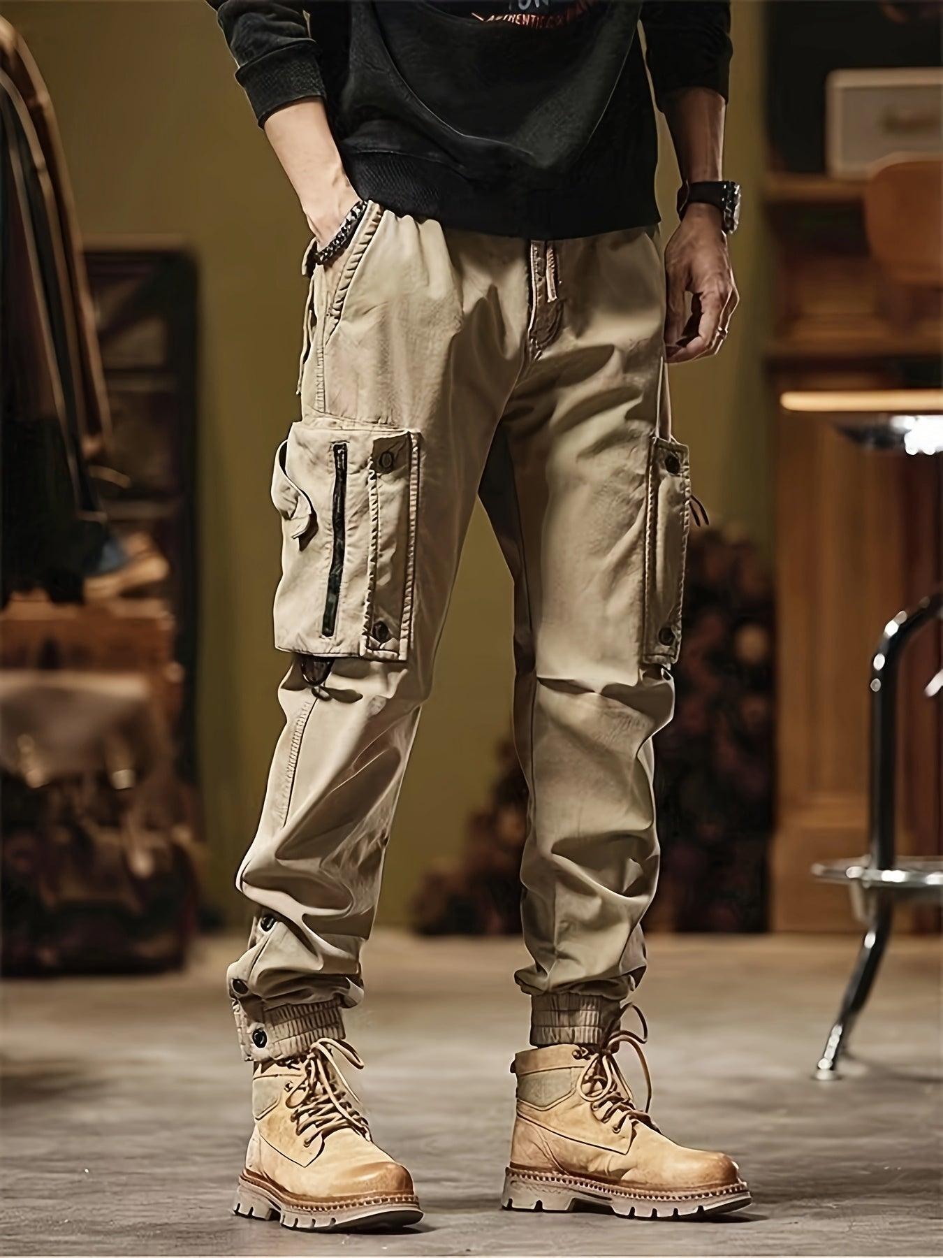 Unisex Multi-Pocket Cargo Pants – Built for Style & Function - Bkonfec. Store Fashion