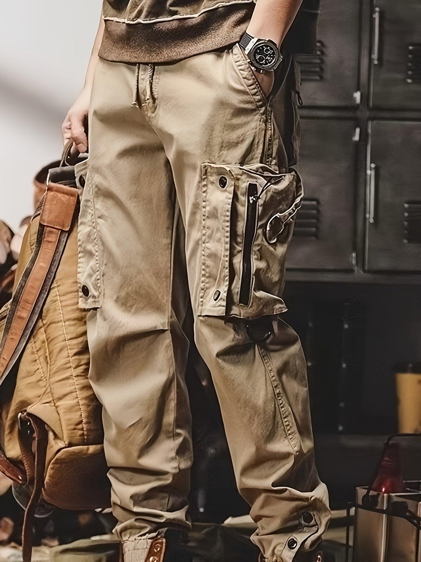 Unisex Multi-Pocket Cargo Pants – Built for Style & Function - Bkonfec. Store Fashion