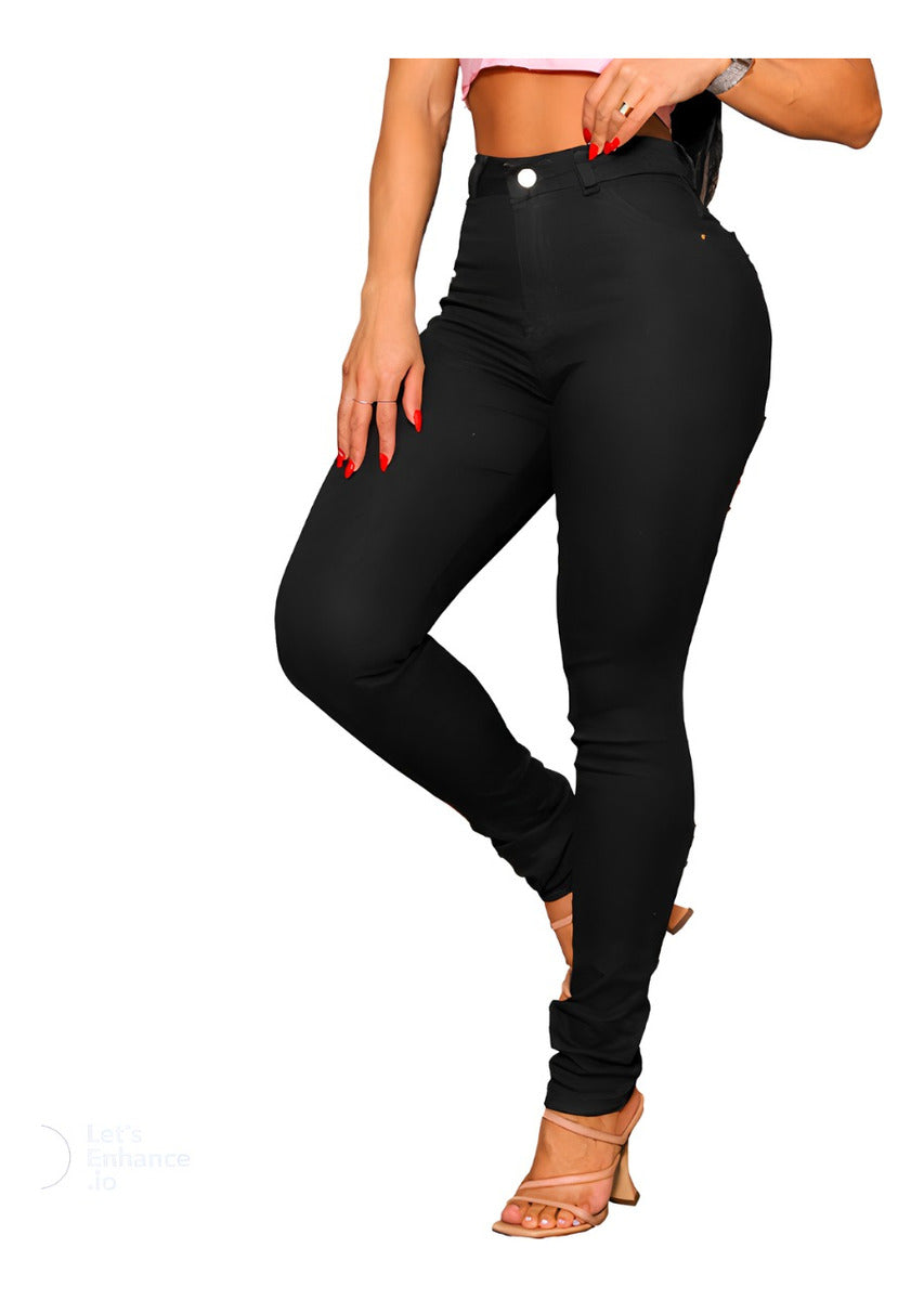 Women's High-Waisted Butt-Lifting Jeans – Stretchy & Sculpting Fit