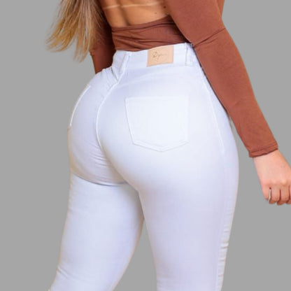 Women's High-Waisted Butt-Lifting Jeans – Stretchy & Sculpting Fit