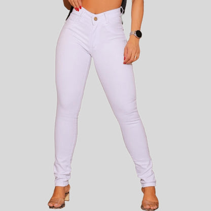 Women's High-Waisted Butt-Lifting Jeans – Stretchy & Sculpting Fit