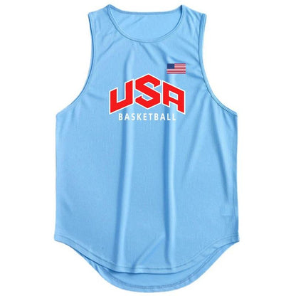 USA Flag Sports Tank – Lightweight & Quick-Dry - Bkonfec. Store Fashion