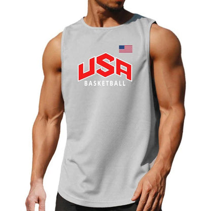 USA Flag Sports Tank – Lightweight & Quick-Dry - Bkonfec. Store Fashion