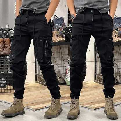 Men's Multi-Pocket Cargo Pants – Built for Style & Function - Bkonfec. Store Fashion