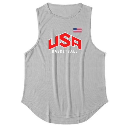 USA Flag Sports Tank – Lightweight & Quick-Dry - Bkonfec. Store Fashion