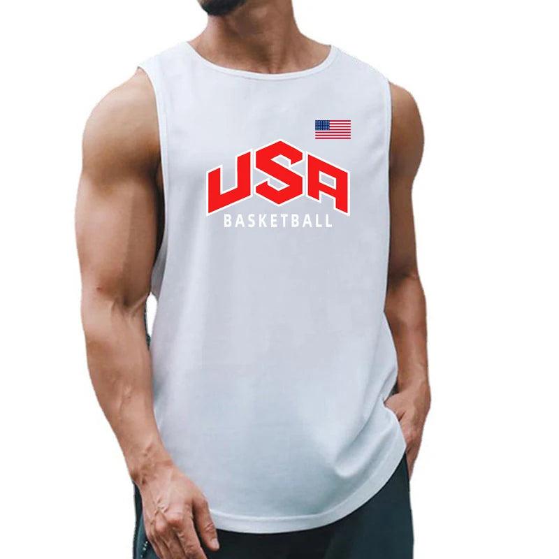 USA Flag Sports Tank – Lightweight & Quick-Dry - Bkonfec. Store Fashion