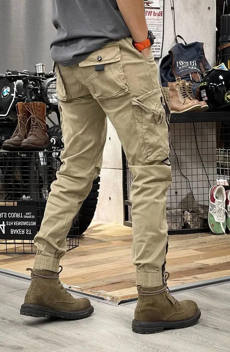 Men's Multi-Pocket Cargo Pants – Built for Style & Function - Bkonfec. Store Fashion