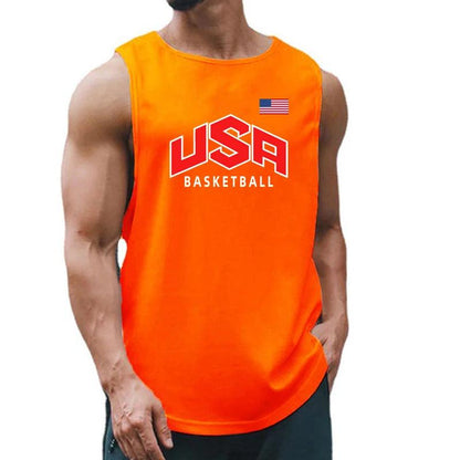 USA Flag Sports Tank – Lightweight & Quick-Dry - Bkonfec. Store Fashion