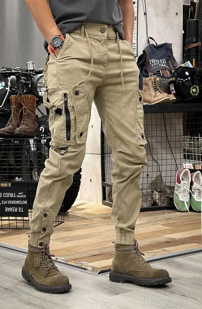 Men's Multi-Pocket Cargo Pants – Built for Style & Function - Bkonfec. Store Fashion