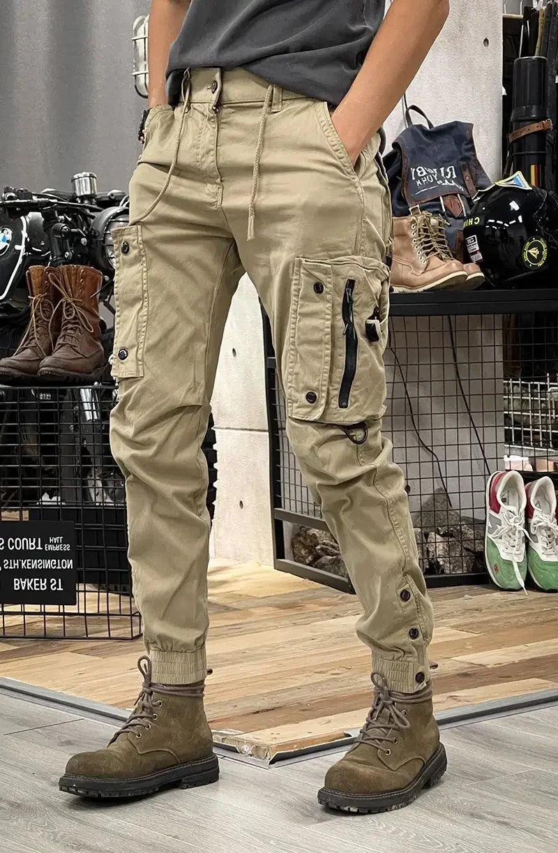 Men's Multi-Pocket Cargo Pants – Built for Style & Function - Bkonfec. Store Fashion