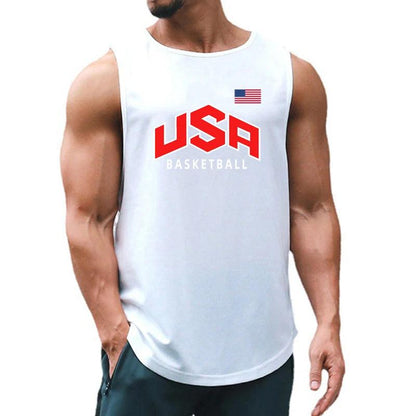 USA Flag Sports Tank – Lightweight & Quick-Dry - Bkonfec. Store Fashion