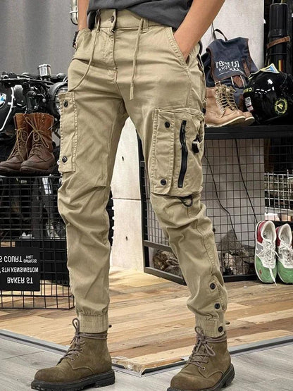 Men's Multi-Pocket Cargo Pants – Built for Style & Function - Bkonfec. Store Fashion