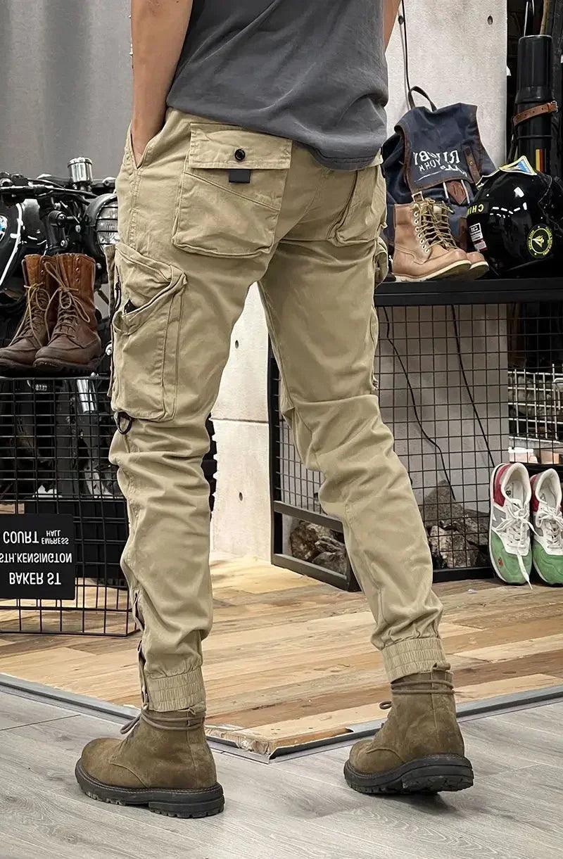 Men's Multi-Pocket Cargo Pants – Built for Style & Function - Bkonfec. Store Fashion