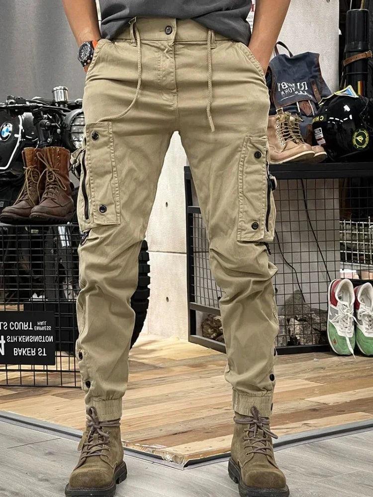 Men's Multi-Pocket Cargo Pants – Built for Style & Function - Bkonfec. Store Fashion