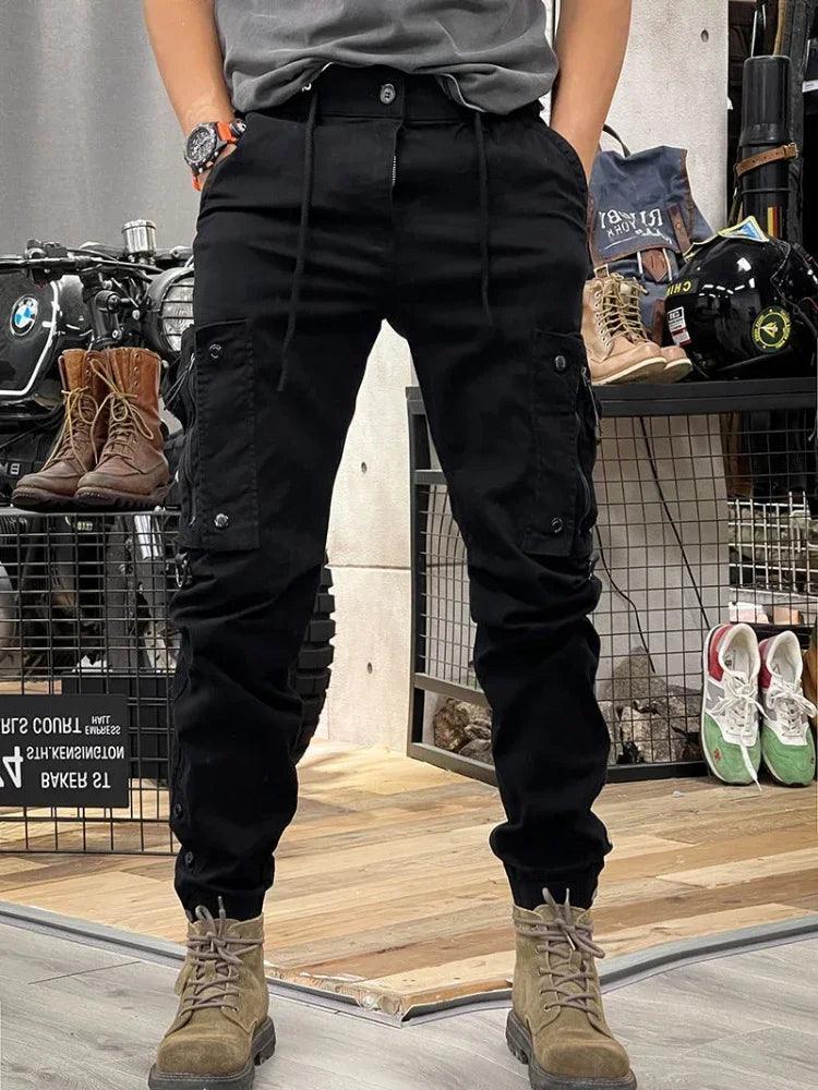 Men's Multi-Pocket Cargo Pants – Built for Style & Function - Bkonfec. Store Fashion