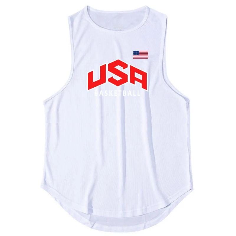 USA Flag Sports Tank – Lightweight & Quick-Dry - Bkonfec. Store Fashion