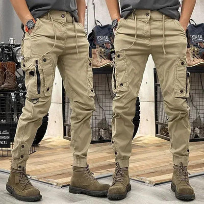 Men's Multi-Pocket Cargo Pants – Built for Style & Function - Bkonfec. Store Fashion