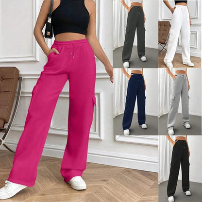 Women's High-Waisted Cargo Pants - Bkonfec. Store Fashion