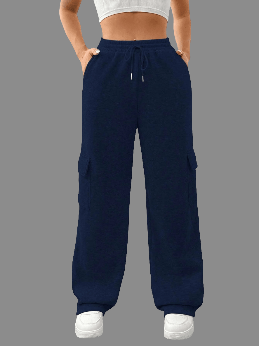 Women's High-Waisted Cargo Pants - Bkonfec. Store Fashion