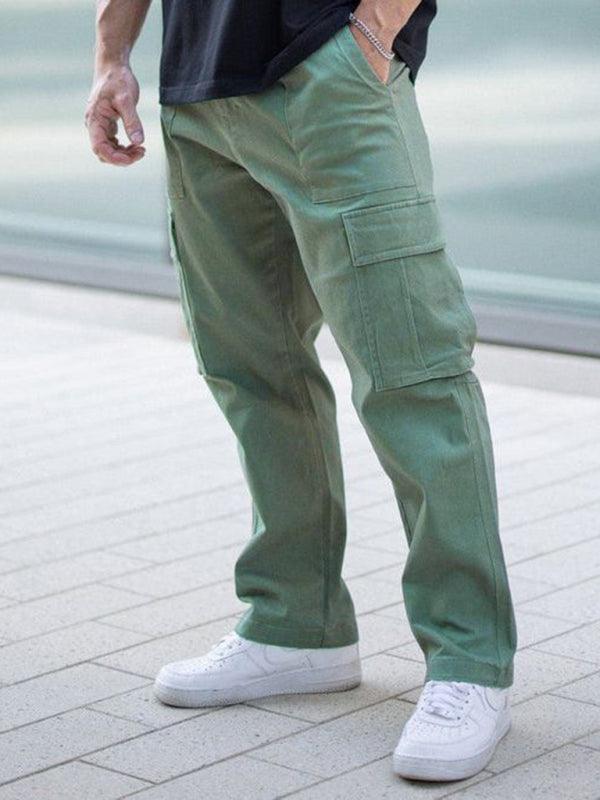 New Men's Cargo Pants – Large Pockets, Casual, Loose Fit, and Versatile - Bkonfec. Store Fashion