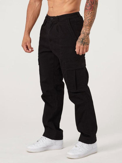 New Men's Cargo Pants – Large Pockets, Casual, Loose Fit, and Versatile - Bkonfec. Store Fashion